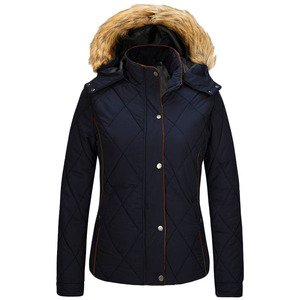 Veste d'hiver pour homme, rembourrée en polyester de haute qualité, coupe-vent, respirante, épaisse, chaude, avec capuche en fourrure - Product Image 4