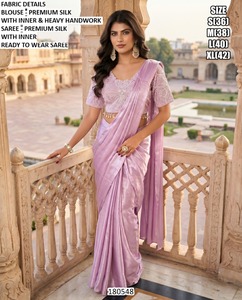 Robe longue traditionnelle brodée pour femme, style Bandhani, collection Royal Bloom, couleur Laal - Product Image 5