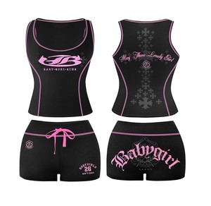 ชุดเซ็ต 2 ชิ้น เสื้อโปโลและกระโปรงสั้น ผ้าคุณภาพสูง TAHAD สำหรับผู้หญิง ดีไซน์เซ็กซี่ เหมาะสำหรับสาวสูง  แบบลำลอง แต่งสีสันตัดต่อ - Product Image 3