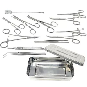 Juego de 13 Piezas para Cirugía Menor Básica con Caja de Acero Inoxidable, Instrumentos Quirúrgicos - Product Image 2