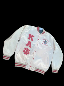 Chaqueta de Béisbol Satinada Bordada Personalizada, 100% Poliéster, Chaqueta Bomber Varsity de Alta Calidad, Tallas Grandes - Product Image 5