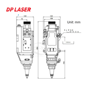 BOCI BLT Serie 4 El mejor cabezal de corte láser de fibra óptica 8000W 8KW Piezas de equipos láser - Product Image 6