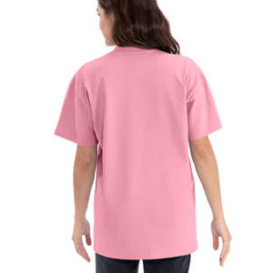 เสื้อยืดสีชมพูอ่อนเนื้อหนา - คอกลม แบบเรียบง่าย สวมใส่สบาย แขนสั้น ทรงปกติ สำหรับผู้ชาย คุณภาพดี - Product Image 5