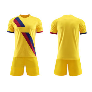 Camiseta de Fútbol de Manga Corta con Cuello Redondo de Secado Rápido para Adultos, 100% Poliéster Transpirable, Uniforme de Fútbol con Logotipo Personalizado - Product Image 1