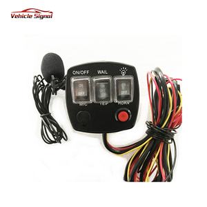 Sirene dan Speaker Respons Sepeda Motor 30W untuk Sepeda Motor dengan Megafon dan Nada Alarm - Product Image 4