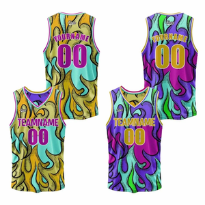 Diseño Personalizado de Camisetas de Baloncesto, Sublimación de Ropa Deportiva de Baloncesto, Uniforme de Baloncesto Reversible para Hombre y Mujer - Product Image 5