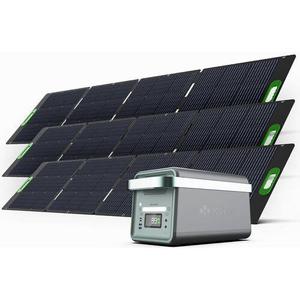 Estación Portátil de Estado Sólido B2000 NUEVA y Auténtica, Más 3 Paneles Solares de 200W - Product Image 1