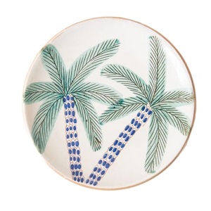 Plateau de service en métal émaillé tendance, style vintage, pour la maison et la cuisine, personnalisable en taille, forme, couleur et motif - Product Image 5