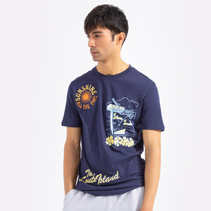 เสื้อยืดผู้ชายผ้าฝ้าย 100% ลายกราฟิกวินเทจ พิมพ์ลายโอเวอร์ไซส์ สไตล์สตรีทแวร์ ฮิปฮอป แขนสั้น แฟชั่นลำลอง - Product Image 1