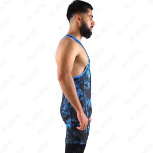 2025 Singlets de lutte hommes Singlet costume de lutte entraînement de gymnastique Singlets de lutte puissance ascenseur haltérophilie vêtements de lutte - Product Image 5