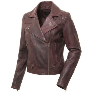 Women Designer Leather Crop <b>Jacket</b> <b>Short</b> Modern Coat Elegant Slim Fit Stylish Winter Fashion <b>Jackets</b> for Ladies - Product Image 1