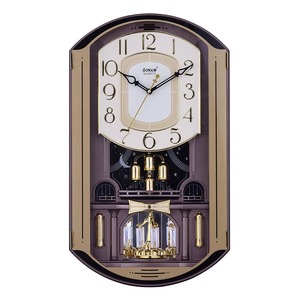 Indian Exporter Home Decor Musical <b>Clock</b> with Elegant Design Rotating Parts and Light Effects Available For Sale - Product Image 4