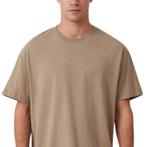 T-shirts pour hommes en coton 100% de haute qualité, 180 g/m², taille plus, t-shirt uni avec impression de logo - Product Image 3