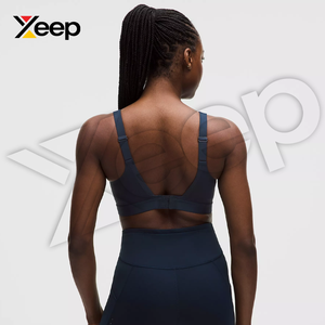 XEEP สปอร์ตบราโยคะคุณภาพสูงสำหรับผู้หญิง รุ่น XC-SB-57 สายรัดปรับได้ ระบายอากาศดี แผ่นรองถอดออกได้ รองรับได้ดี แห้งเร็ว - Product Image 2