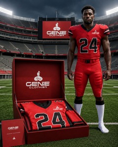 Uniforme de football américain à marque privée, vêtements d'équipe athlétique haut de gamme avec service OEM, solution de fabrication en gros pour tailles OEM - Product Image 4