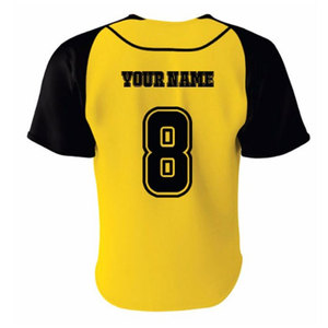 Camiseta de Béisbol de Verano de Manga Corta, Sublimación Completa Personalizada, Transpirable, Talla Grande, Secado Rápido, Cintura Elástica, Unisex, Color Sólido - Product Image 5