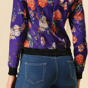 Reasonable Price Best Selling Comfort Women Printing Varsity <b>Jackets</b> Fashion Garment For Casual Daily Wardrobe Use - Product Image 6