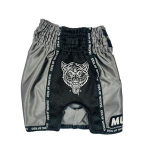 Pantalones Cortos de Muay Thai de Alta Calidad, OEM, ODM, con Logotipo Personalizado, Cómodos, Ropa Deportiva, Pantalones Cortos de Boxeo MMA para Hombre y Mujer, Diseño Impreso - Product Image 3