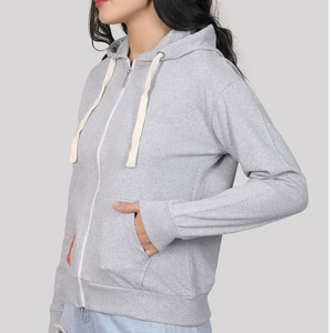 Sweat-shirts à capuche oversize pour femmes, 100% coton jersey, respirants, anti-plis, coupe ample, style streetwear, personnalisables - Product Image 6