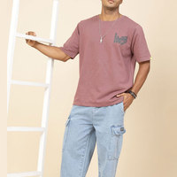 T-shirt imprimé en relief pour homme, fabriqué au Pakistan, 100% coton, nouveau style, coupe ample, haute qualité, en vente en ligne