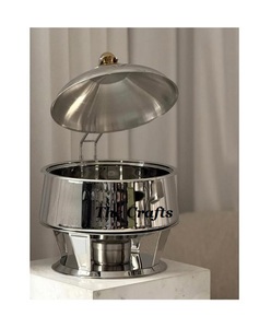 Recipiente para Calentar Comida de Acero Inoxidable con Diseño Elegante, Tapa Colgante, Tamaño y Capacidad Personalizables para Servir Comida en Hoteles, Hogares y Bufés - Product Image 2