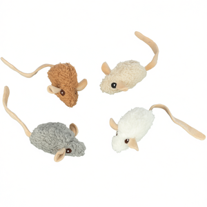 Juguetes chirriantes para mascotas con forma de ratón de 18 cm - Product Image 2