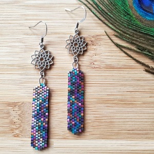 Venta al por Mayor de Pendientes de Cuentas de Semillas, Joyería Artificial Hecha a Mano, Fabricantes de Disfraces de Moda en India por RF Crafts - Product Image 6