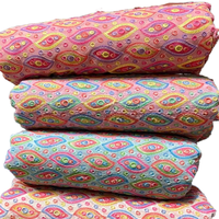 Tissu Jacquard Brodé Shiffli Biologique Écologique de Haute Qualité, Impression Personnalisée 100% Soie pour Robes de Mariage, Vêtements pour Filles et Décoration Intérieure
