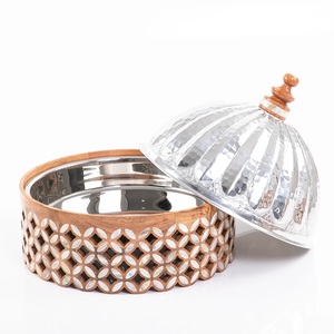 Réchaud de buffet professionnel en acier inoxydable pour la restauration, avec cadre robuste et couvercle en acier inoxydable - Product Image 2