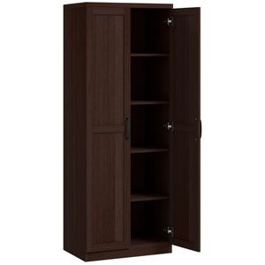Mobile da Cucina in Legno Massello Stile Moderno, Armadio Multifunzionale con Pannelli in Compensato e Melamina, Arredamento per Soggiorno - Product Image 3