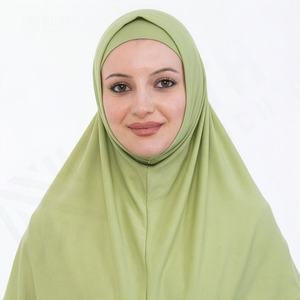 Hiyab Ecológico de Poliéster, Transpirable, Duradero, Ligero, Pañuelo Musulmán Modesto para Mujer, Reciclable, Suave y Amigable con la Piel - Product Image 3