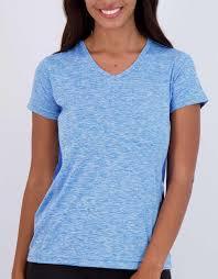 Gym Fitness <b>Top</b> Breathable Female Summer Apparel High Quality Women T-Shirt V Neck Plain Solid Color Moisture Wicking Athletic - Product Image 2