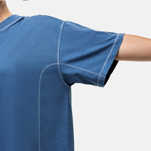 Nouveaux T-shirts décontractés pour femmes avec imprimés et patchs, respirants, coupe ajustée, manches courtes, pour l'été, en polyester/coton - Product Image 3