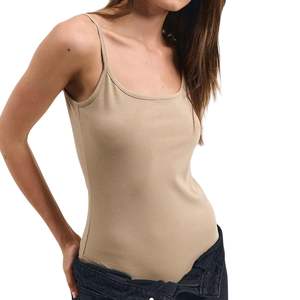 ชุดบอดี้สูทจั๊มพ์สูททรงสกินนี่คอกลมเปิดหลังสไตล์วินเทจสำหรับผู้หญิง ขายส่งตามสั่ง - Product Image 4