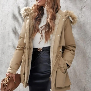 Newest Style <b>Long</b> Sleeve Women Parka <b>Jackets</b> For Sale Top Seller Plain Dyed Women <b>Long</b> Parka <b>Jacket</b> With Your Logo - Product Image 5