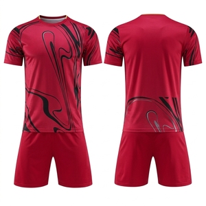 Camiseta de Fútbol Personalizada al por Mayor para Hombre, 100% Poliéster, de Secado Rápido, Chaleco de Entrenamiento de Fútbol, Ropa Deportiva con Impresión por Transferencia de Calor, OEM ODM - Product Image 2