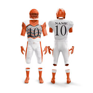 Uniforme de football américain en polyester 100 %, design personnalisé, impression par sublimation - Product Image 2