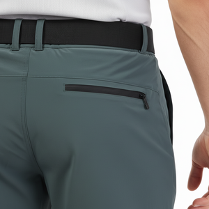 กางเกงวิ่งออกกำลังกายสีพื้นมีกระเป๋าคุณภาพสูงเป็นที่ต้องการอย่างมาก - Product Image 4