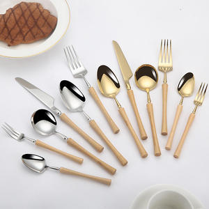 Super Sell 2026 Cutlery Cutlery <b>Set</b> with Stainless Steel Metal & Golden Finished Cutlery Spoon <b>Set</b> <b>For</b> Sale by M.I.G. EXPORTS. - Product Image 2