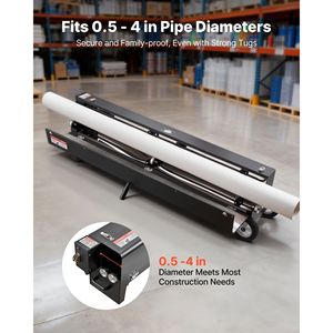 Chauffe-tuyau électrique 2200W pour conduites PVC de 1/2 à 4 pouces, chauffage rapide et uniforme avec poignée de transport, outil de pliage de tuyaux PVC - Product Image 4