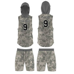 Uniforme de Fútbol Americano 7 contra 7 al por Mayor de Alta Calidad con Logotipo Personalizado, Ropa Deportiva Juvenil, Jersey sin Mangas con Capucha, Uniforme 7vs7 - Product Image 2