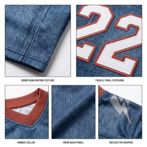 Camisetas de Fútbol Personalizadas con Cuello en V para Niños, Sublimadas e Impresas, de Manga Corta, Tela Ligera de Poliéster, Ropa Deportiva para Adolescentes - Product Image 4