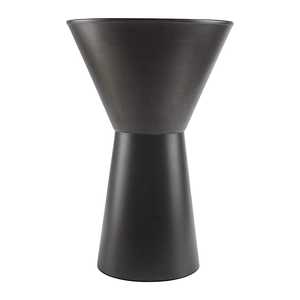 Mesa Consola Cónica Moderna Minimalista Recién Lanzada, Base de Pedestal de 31 cm de Diámetro y 41 cm de Altura, Muebles para Sala de Estar - Product Image 1