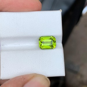 Natural Cushion Cut Peridot Loose Green Gemstone Premium Quality Jewelry Making Precious Stone - Product Image 6