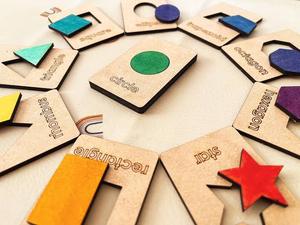 ชุดของเล่นไม้รูปสัตว์ MDF สำหรับการเรียนรู้ จำนวน 10 ชิ้น ของเล่นไม้ MDF สำหรับเด็ก เกมเด็ก เกมสำหรับเด็ก - Product Image 2