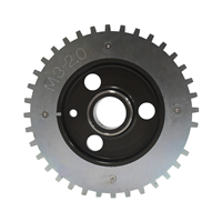 Pulley Crankshaft Billet CNC Aluminium Ringan TAIWAN D1SPEC Baru untuk Upgrade Mesin Balap 3/5/ Focus 1.8L-2.0L