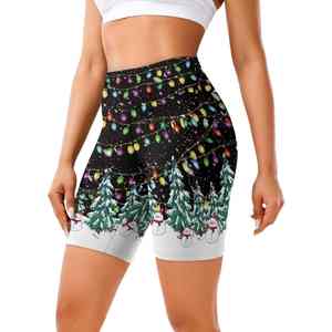 Short de course pour femme en fibre synthétique de haute qualité, garantie de longévité, maintien de la forme, qualité professionnelle, vêtements de sport - Product Image 1