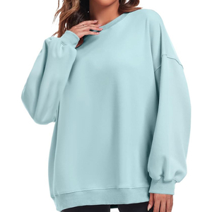 2025 Wholesale Price Custom Logo Loose <b>Women</b> Fleece <b>Jacket</b> 100% Cotton Waterproof Breathable Latest Design Top Selling - Product Image 3