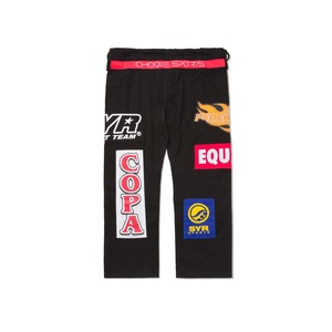 Nouveauté Shoyorol Batch unisexe # Kimono brésilien noir 105 BJJ Gi Jiu Jitsu Uniforme 100% coton respirant Logo personnalisé 440g - Product Image 4