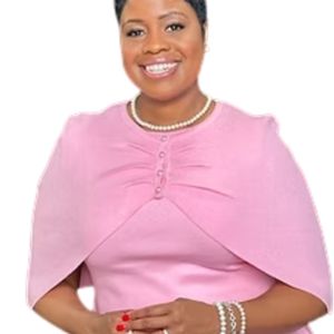 Women Pink Cape Sleeve Peplum Top and Pencil <b>Skirt</b> Set Elegant Button Detail Two Piece Formal Office Wear Ladies Business - Product Image 4